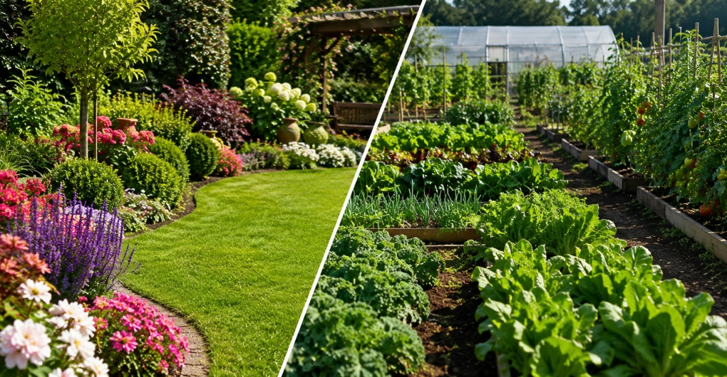 Horticultura x Jardim